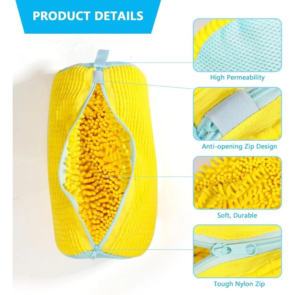 All-in-One Shoe Laundry Bag - Safe Washing for all type shoes