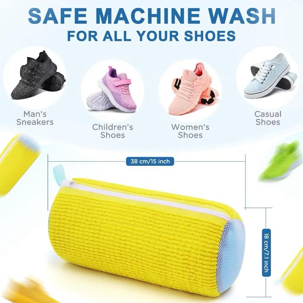 All-in-One Shoe Laundry Bag - Safe Washing for all type shoes