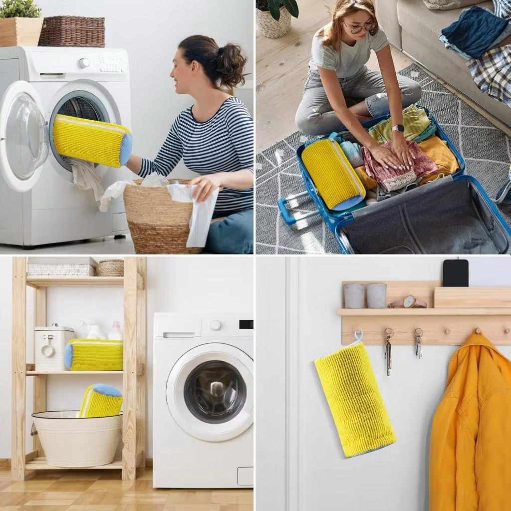 All-in-One Shoe Laundry Bag - Safe Washing for all type shoes