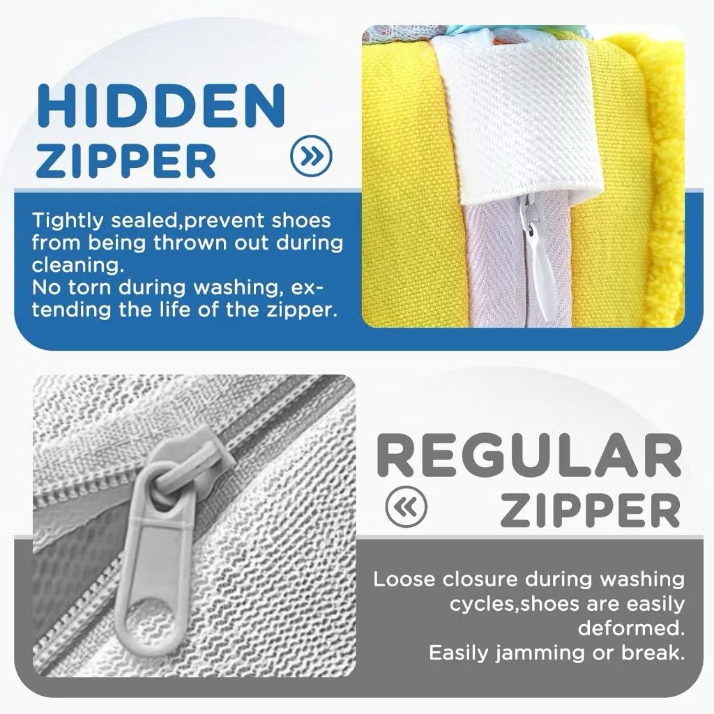 All-in-One Shoe Laundry Bag - Safe Washing for all type shoes